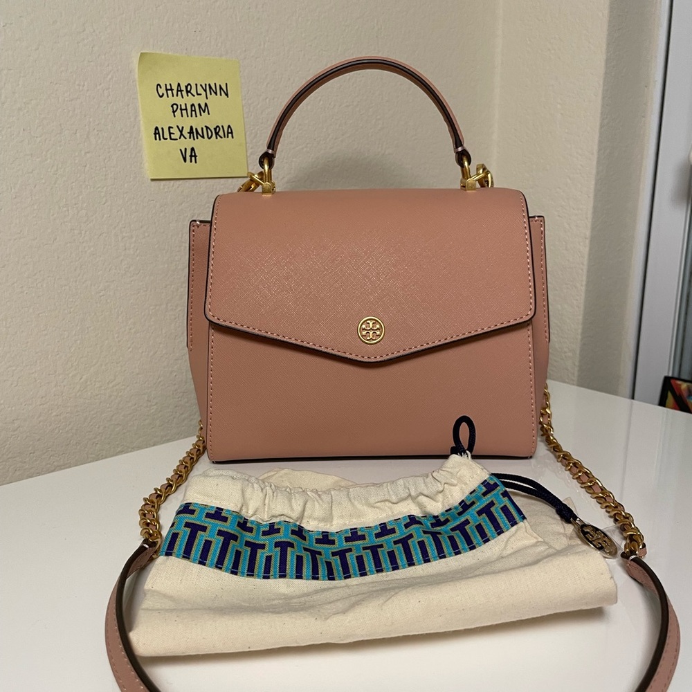 Tory Burch Robinson Pink Bag